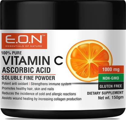 ESSENTIALS OF NATURE VITAMIN C POWDER FOOD GRADE ASBORBIC ACID