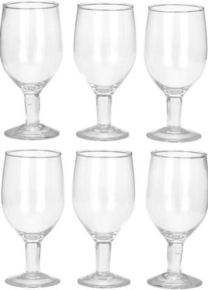 Shri Girraj Ji (Pack of 6) sgj011 Glass Set Wine Glass