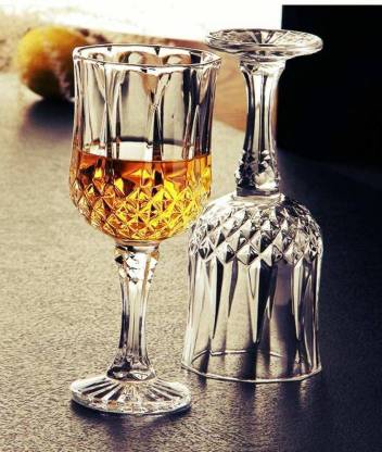 Solo (Pack of 2) DUMMY CRYSTAL WINE GLASS_185ML_2 Glass Set Wine Glass