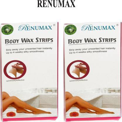 RENUMAX Wax-Natural wax strip[pack of one] Strips