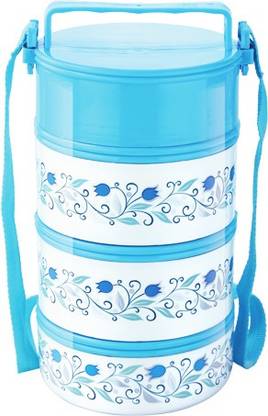 JAYCO Multiplex JR3 Lunch box for Office/College/School - Blue 3 Containers Lunch Box