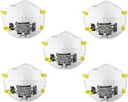 3M Particulate Respirator 8210, N95 Mask, NIOSH Approved रेस्पिरेटर