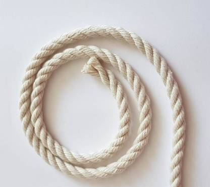 Bright Home Decor 10MM 30 Meter Cotton Twisted Rope Off white