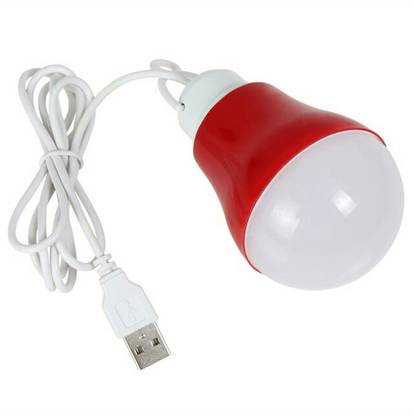 Fedus Portable & Flexible USB LED Wire Bulb for Pc/Laptop/Notebook/Power bank USB LED Bulb Led Light Multicolor Portable & Flexible USB LED Wire Bulb for Pc/Laptop/Notebook/Power bank USB LED Bulb Led Light Multicolor Led Light