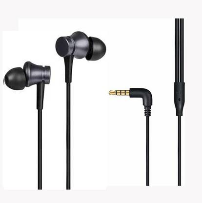 LIBAAX L Shape Jack Wired Earphone With Mic And Clear Sound Quality Wired