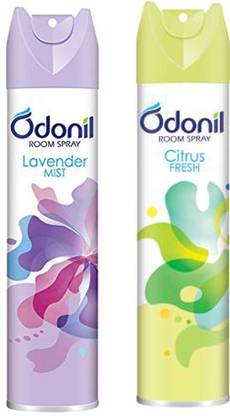 Odonil Lavender Mist, Citrus Fresh Spray Lavender Mist & Citrus Fresh Room Spray