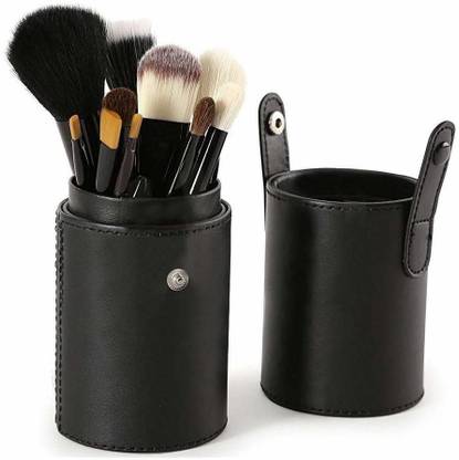 Love Nature Black Design Makeup Brushes set of 12