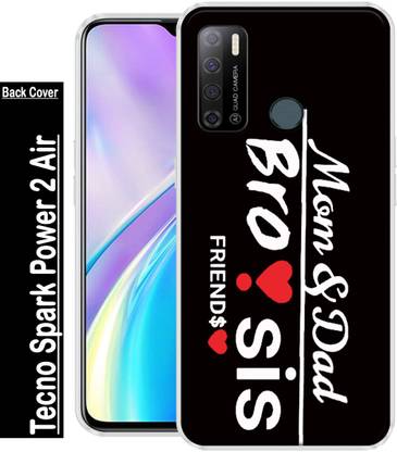 REALKING Back Cover for Tecno Spark Power 2 Air