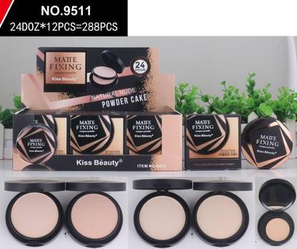 Kiss Beauty Matte Fixing Compact Poweder Compact