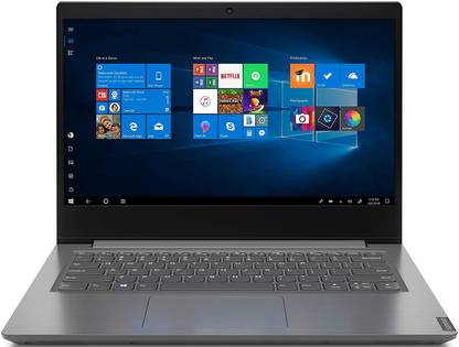 Lenovo Intel Core i5 10th Gen - (4 GB/256 GB SSD/Windows 10 Pro) V14 Thin and Light Laptop
