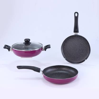 WONDERCHEF Induction Bottom Non-Stick Coated Cookware Set