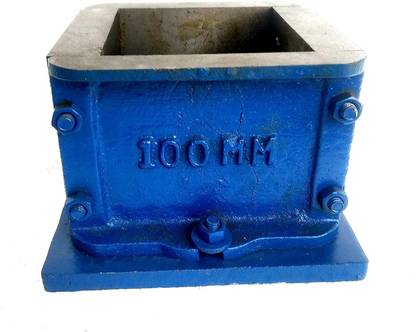 sunscientific Cast Iron Cube Mould Concrete/Cement Testing Equipment -100x100x100 mm Corbel