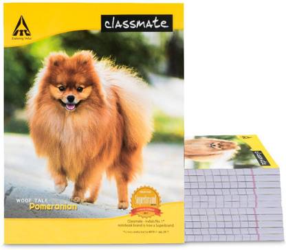 Classmate Notebook Mini Notebook Single Line Small 172 Pages