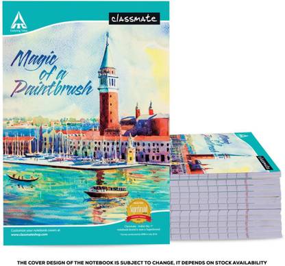 Classmate Longbook A4 Notebook Single Line 140 Pages