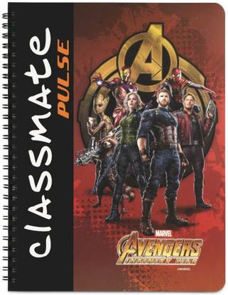 Classmate Pulse Notebooks A4 Notebook Single line 180 Pages