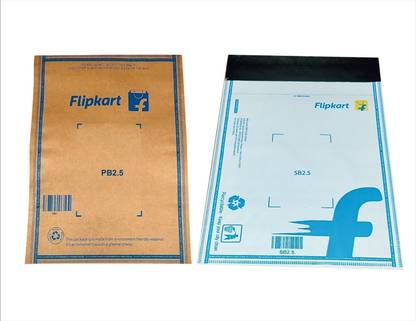 Flipkart Combo Of 400 Security bags And 100 Paper Bags Recycled Security Bag with Paper Bag