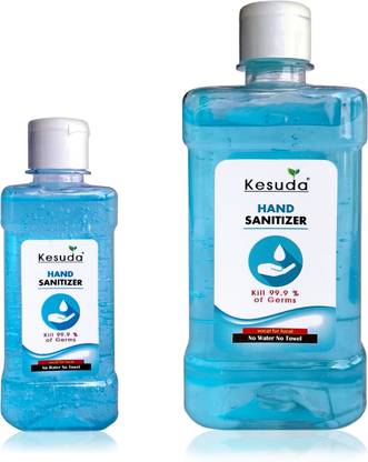 KESUDA 250ml hand sanitizer GEL with Flipflop cap and 500ml hand sanitizer GEL with flipflop cap(250ml+500ml) Hand Sanitizer Bottle