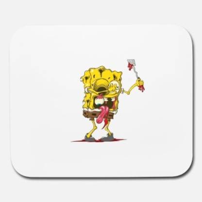 SKY DOT zombie sponge bob mouse pad Non Slip Base Mousepad