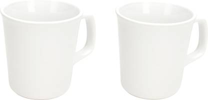 CORELLE Coordinates stoneware 8-ounce White Bone China Coffee Mug