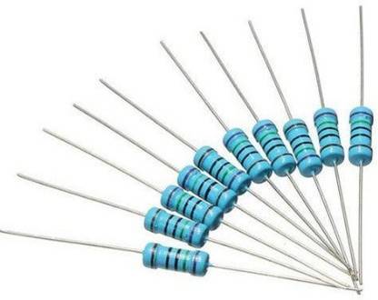 EMERGING TECHNOLOGIES 100 PCS 220K OHM 0.25W METAL FILM RESISTOR 1/4W 220K Fixed Resistor