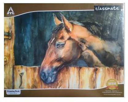 Classmate Soft Bound Big Drawing Book (275 X 347 cm) - 40 Pages Sketch Pad
