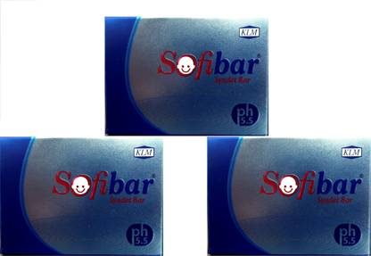 KLM SOFIBAR SYNDET BAR PH 5.5 (76 GM *3) (3 x 76 g)