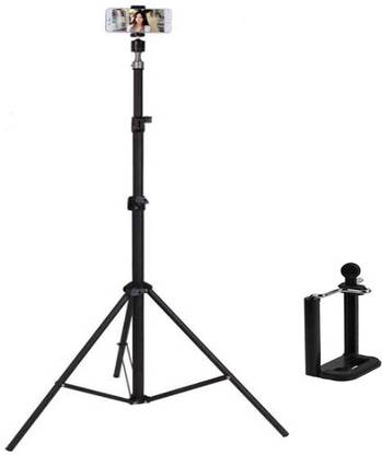YODNSO NEW BEST QUALITY Portable Lightweight Adjustable Retractable Travel with Phone Holder for Smartphone,Camera,Led Ring Light Tripod, Tripod Bracket