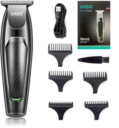 VGR Best cordless V-030 Professional hair trimmer for men cordless zero cutting hair trimmer Trimmer 120 min  Runtime 4 Length Settings
