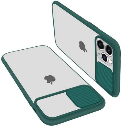 VONZEE Back Cover for iPhone11 Pro Max Camera Protection Slide Case, Camera Lens Protector Matte Translucent Cover
