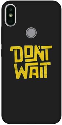 shonababy Back Cover for Mi Redmi Y2 Printed- dint wait-Mobile Back Cover