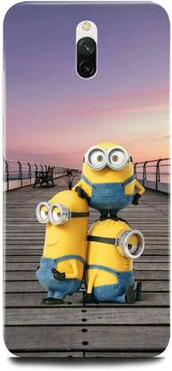 GRAFIQE Back Cover for Redmi 8A Dual/MZB9028IN Minions, Funny Minions, Comic, Movie, Cartoon