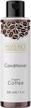 Nature's Absolutes Organic Conditioner For Hair, SLS & Paraben Free (Organic Coffee Conditioner for hair, Standard - 200 ml)