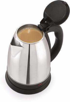 WHOLESALE BAY Stainless Steel Electric Kettle | Auto Shut Off Multipurpose | Extra Large Cattle Electric with Handle Hot Water Tea Coffee Maker Water Boiler, Boiling Milk (2 Litre) Electric Kettle Electric Kettle