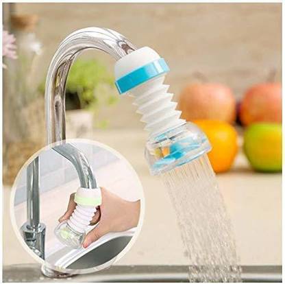 KRISHNA Anti-Splash Expandable 360 Degree Rotary Water Saving Kitchen Faucet Shower Head Nozzle Tap Sprinkler Water Saving Device Nozzle Cock Faucet