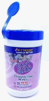 DAYTODAY Disinfectant Easy Clean Wipes for use in gym surfaces, home, office, any surfaces etc Wipes