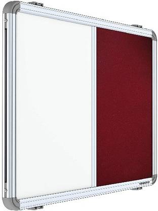 sunway Display Systems Combination Board (Magnetic White Board Pin up board Bulletin Board