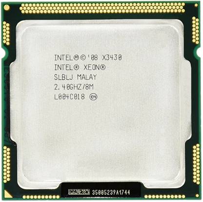 Intel Xeon-X3430 2.4 GHz LGA 1156 Socket 4 Cores Desktop Processor