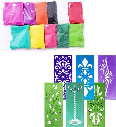 Ascension Pack of 6 Rangoli Powder