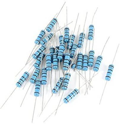 EMERGING TECHNOLOGIES 100 PCS 22K OHM 0.25W METAL FILM RESISTOR 1/4W 22K Fixed Resistor