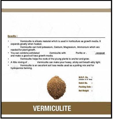 VibeX ACE-673-Vermiculite for Plants and Gardening Potting Mix Fertilizer