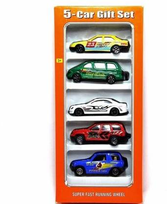 VTR3 Beautiful Small Racing Car Set of 5 (Multicolor, Pack of: 5)