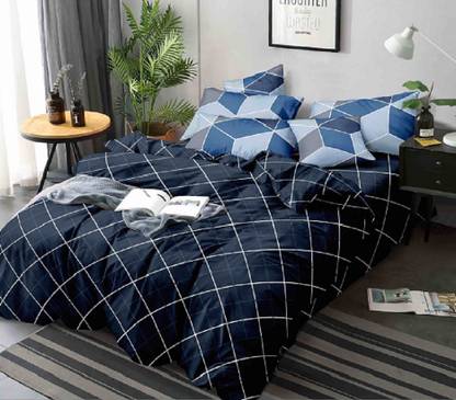 Laying Style Microfiber King Fitted (Elastic) 350 TC Floral Bedsheet