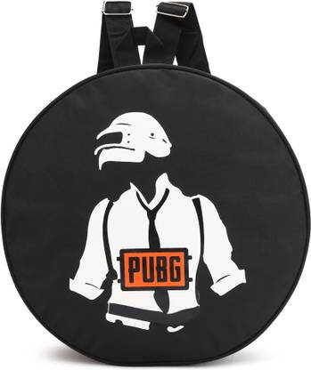 OMEXA PUBG Black Round Bag Waterproof Backpack