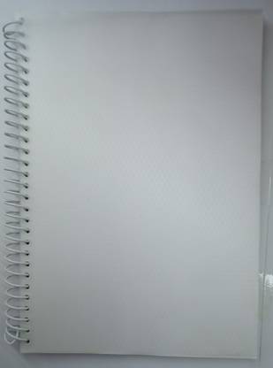 SHARMA BUSINESS spiral A4 Notebook unrulled 100 Pages