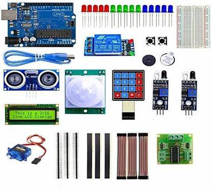 Super Debug Arduino Uno R3 Stater Kit (2) Electronic Components Electronic Hobby Kit