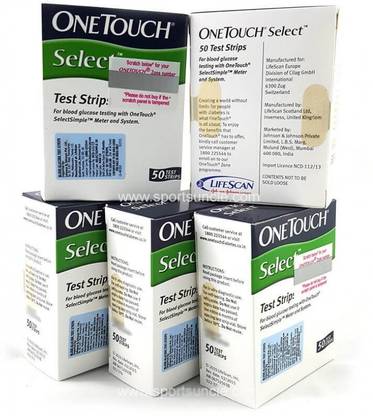 One Touch Select onetouch select 50 Glucometer Strips