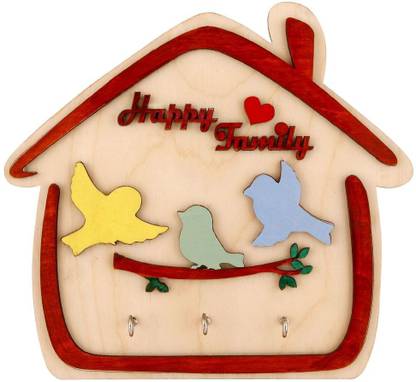 HomeGadgets Wood Key Holder