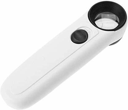 See Good 40X Handheld Magnifier Magnifying Glass with 2 LED Light - Best Magnifier for Seniors Reading, Hobby, Craft and Jewellery Appaisal 40X MAGNIFIER