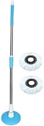 Wazood High Quality Mop Stick Rod without refill Wet & Dry Mop Head and Refill