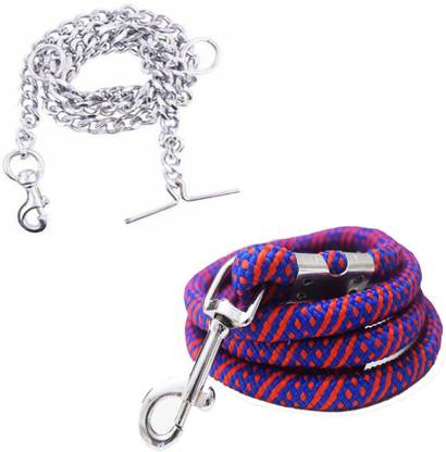 Paaltu (Steel Chain + Leash with Hook) 152 cm Dog Chain Leash